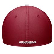 Arkansas Nike Dri-Fit Rise Structured Swooshflex Cap